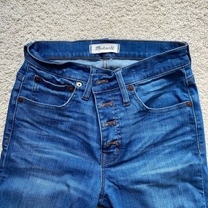MADEWELL RIPPED JEANS